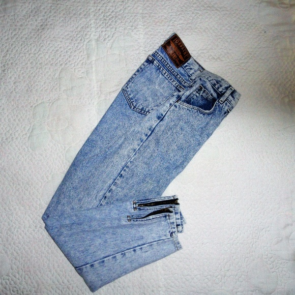 Vintage Denim - Authentic 80's Jordache Acid Wash High Waist US
